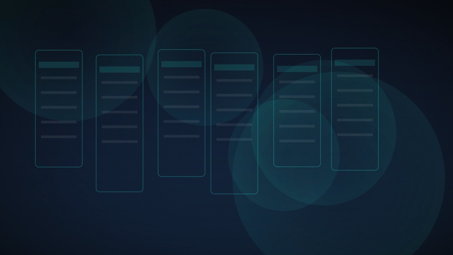 Cinematic sealed evidence binder and glowing checklist tablets in navy teal studio