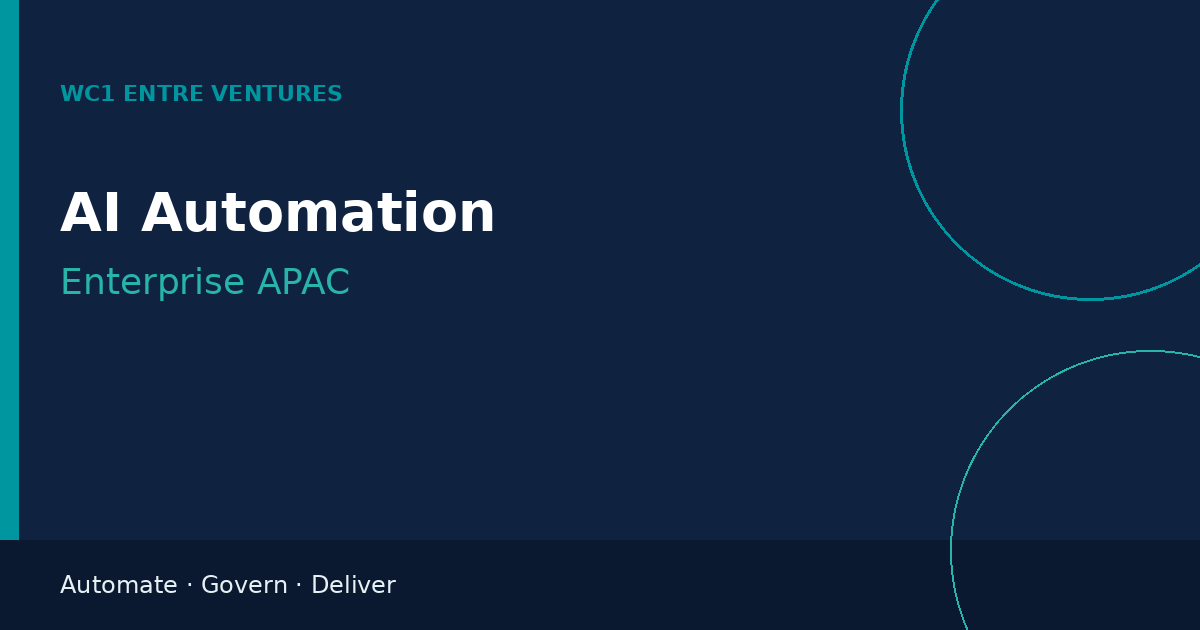 AI Automation for Enterprise Teams in APAC