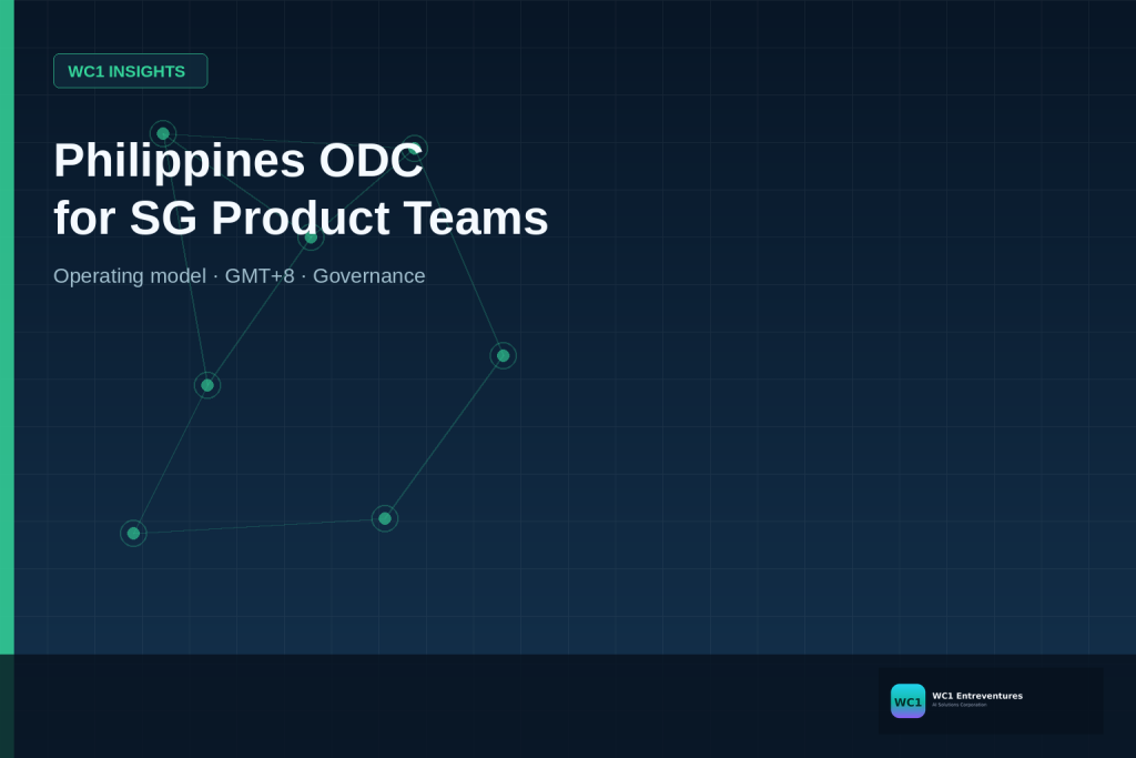 Philippines ODC for Singapore Product Teams: What Good Looks Like