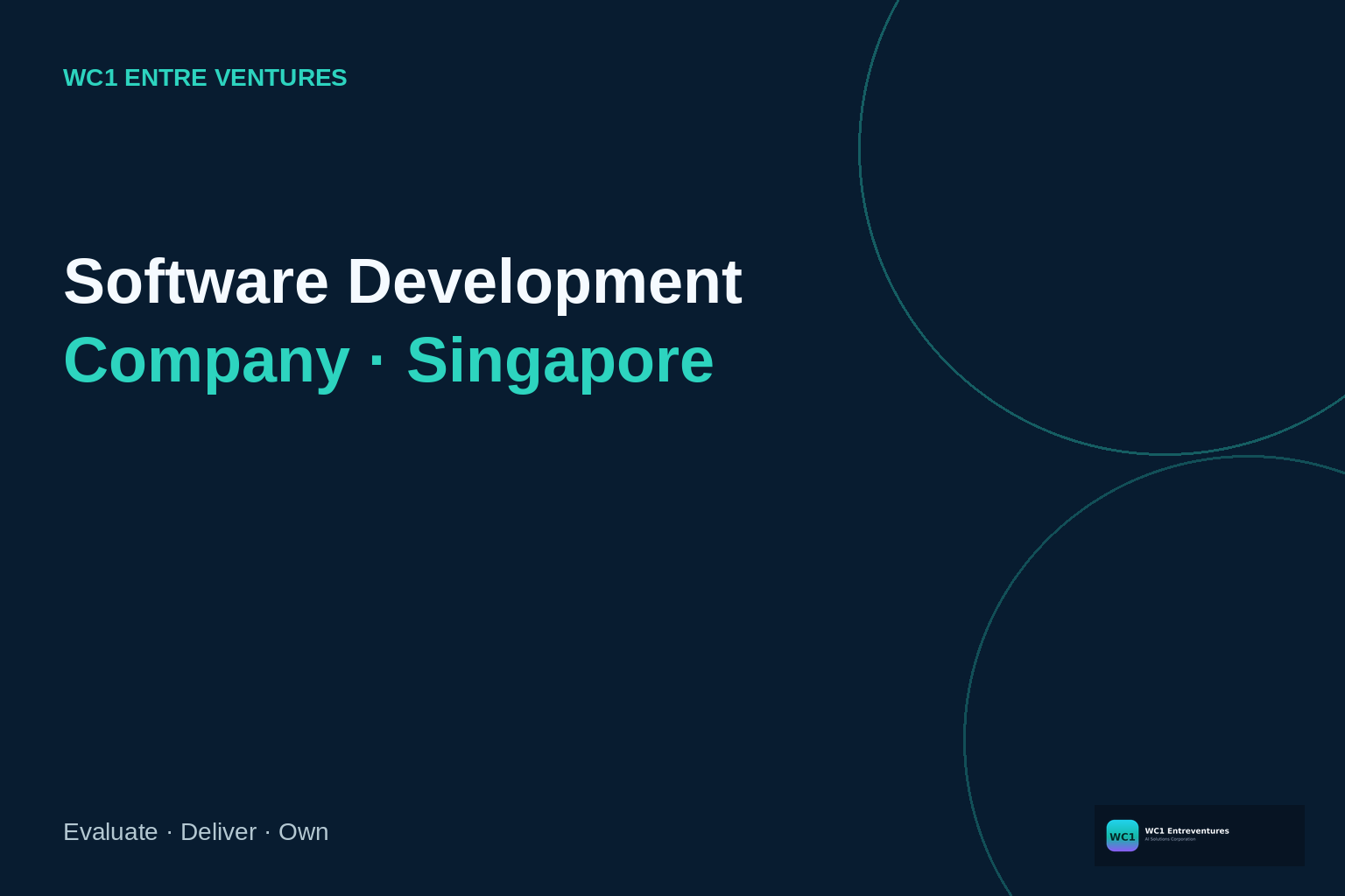 Software Development Company in Singapore