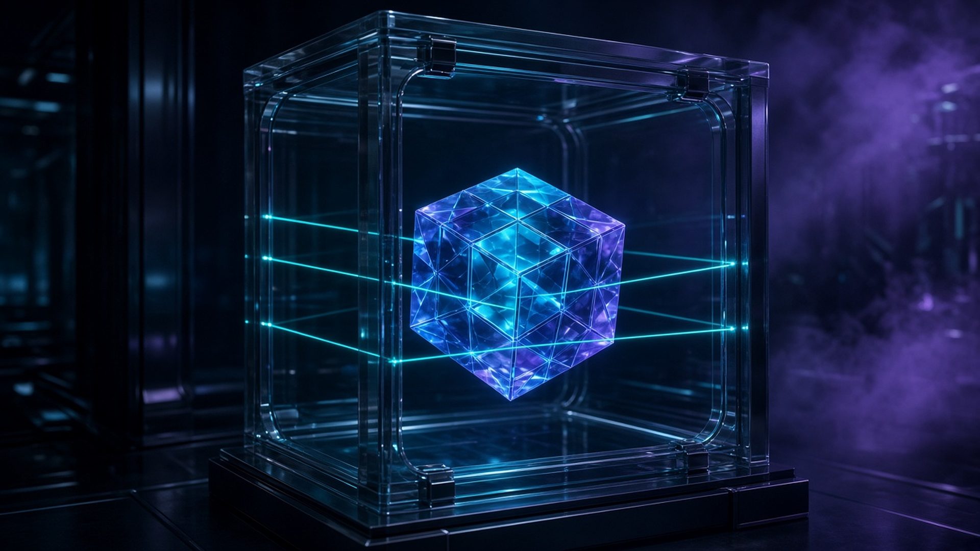 Cinematic illustration of data security and dlp for WC1 cybersecurity services
